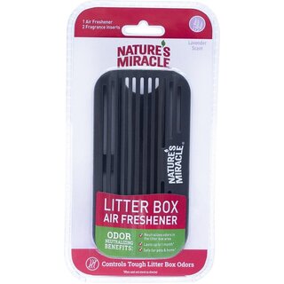 Nature's Miracle Cat Air Freshener For Litter box (includes 2 inserts)
