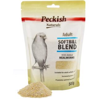 Peckish Softbill Blend Mealworm 500gm
