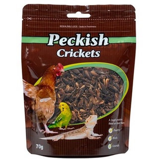 Peckish Dried Crickets 70gm