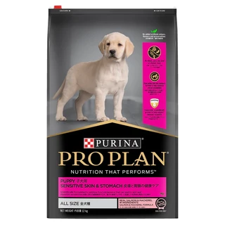 PRO PLAN Puppy - All Sizes - Sensitive Skin & Stomach - Dry Dog Food 12kg