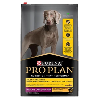 PRO PLAN Dog - Adult 7+ Medium & Large - Chicken - Dry Dog Food 12kg