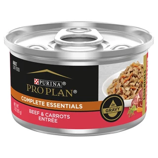 PRO PLAN Cat - Complete Essentials - Wet cat food - Beef 85gm x 24