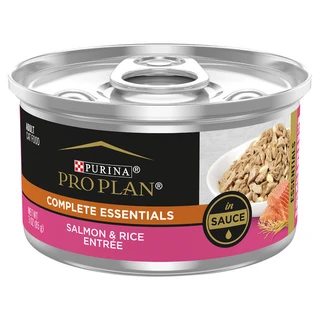 PRO PLAN Cat - Complete Essentials - Wet cat food - Salmon 85gm x 24
