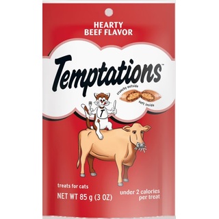 Temptations Hearty Beef - Cat Treats - 85gm