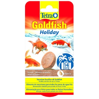 Tetra Goldfish Holiday 2 X 12gm - Long term food for all goldfish