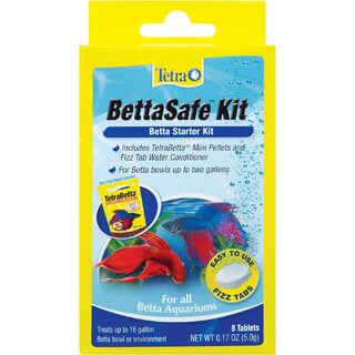 Tetra Bettasafe Starter Kit - Water Conditioner And Food For Fish