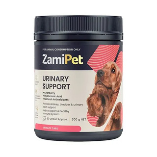 Zamipet Urinary Support Chews 60's (300gm)
