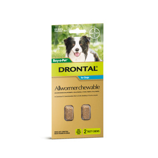Drontal Allwormer Chewable for Dogs 10kg 
