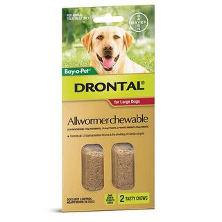 Drontal Allwormer Chewable for Dogs 35kg