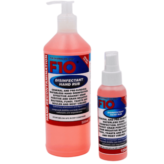 F10 Disinfectant Hand Rub