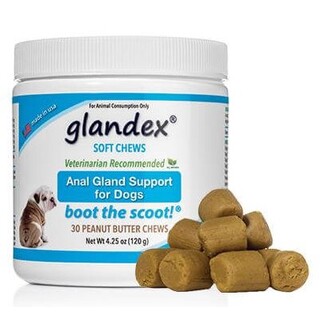 Glandex Soft Peanut Butter chews 