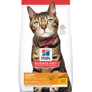 Hill's Science Diet Cat Adult 1-6 Light Chicken Recipe - Dry food 7.26kg