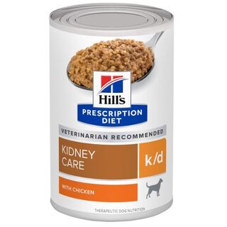 Hill's Prescription Diet Dog k/d with Chicken - Wet Food 370gm x 12 Cans