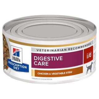 Hill's Prescription Diet Dog i/d Chicken & Vegetable Stew - Wet Food 156gm x 24 Cans