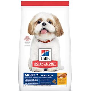 Hill's Science Diet Dog - Adult 7+ Small Bites Chicken Meal, Barley & Brown Rice Recipe - Dry food 2kg