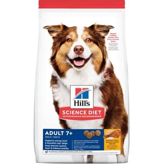 Hill's Science Diet Dog - Adult 7+ Chicken Meal, Barley & Rice Recipe - Dry Food 12kg