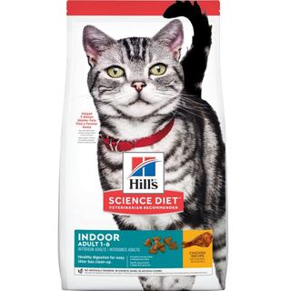 Hill's Science Diet Cat Adult 1-6 Indoor Chicken Recipe - Dry Food 4kg