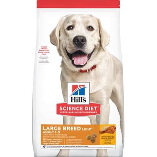 Hill's Science Diet Dog - Adult 1-5 Large Breed Light Chicken Meal & Barley - Dry Food 12kg