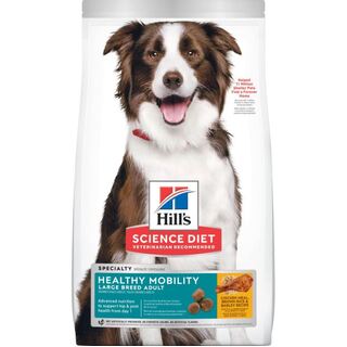 Hill's Science Diet Dog - Adult Healthy Mobility Large Breed Chicken Meal, Brown Rice & Barley Recipe - Dry Food 12kg