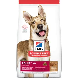 Hill's Science Diet Dog - Adult 1-6 Lamb Meal & Brown Rice Recipe - Dry Food 14.97kg