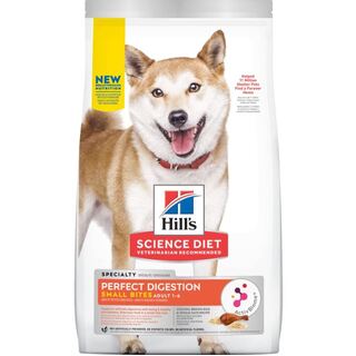 Hill's Science Diet Dog - Perfect Digestion Small Bites Chicken, Brown Rice & Whole Oats Recipe - Dry Food 1.59kg