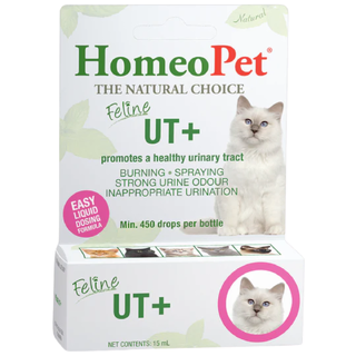 Homeopet Feline UT+, Urinary Tract Infection - 15ml