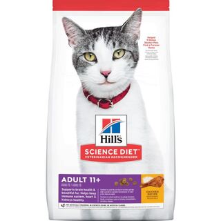 Hill's Science Diet Cat Adult 11+ - Chicken Recipe - Dry Cat Food 3.17kg