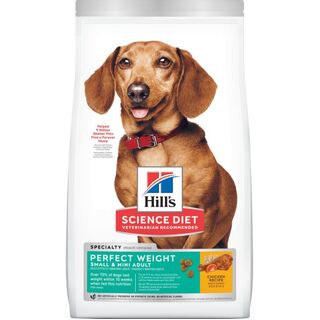 Hill's Science Diet Dog - Adult Perfect Weight Small & Mini Chicken Recipe - Dry Food