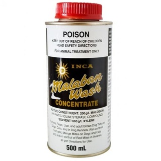 Inca Malaban Dog Flea & Tick Wash 500mls