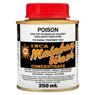 Inca Malaban Dog Flea & Tick Wash