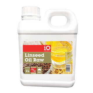 iO Linseed Oil Raw 5ltr