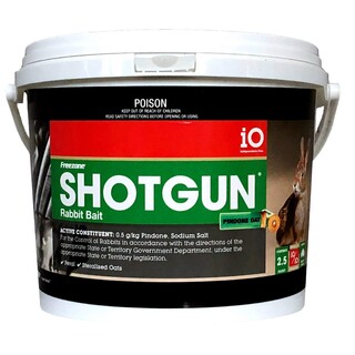 iO Shotgun Oatbait Pindone - Rabbit Bait 10kg