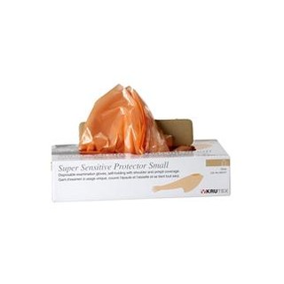 Krutex Gloves Orange Box 100's