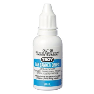 Troy Ear Canker Drops - 20mL