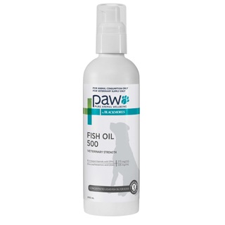 PAW Fish Oil 500 - Vet Strength 200ml (Limited stock)