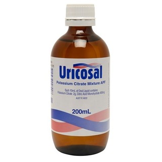 Uricosal 200ml - Potassium Citrate Mixture APF