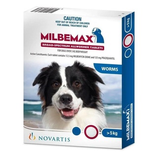 Milbemax Allwormer for Dogs 5-25kg - 2 Pack