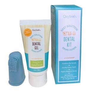Oxyfresh Gel 28gm & Finger Brush Kit