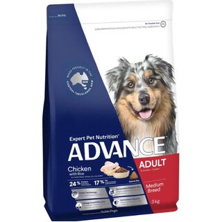 Advance Dog Adult Medium Breed Chicken with Rice - Dry Food 20kg