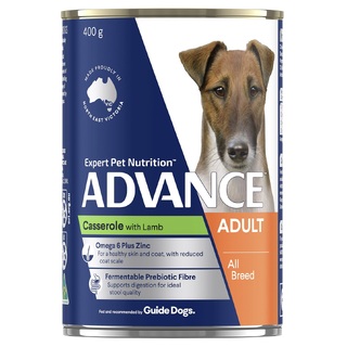 Advance Dog Adult All Breed with Lamb - Wet Food 12 x 400gm Cans