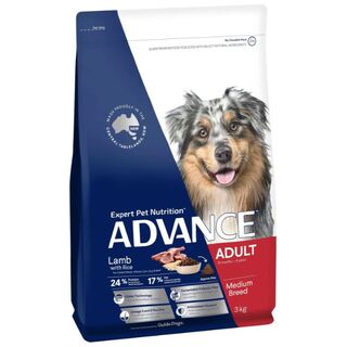 Advance Dog Adult Medium Breed Lamb with Rice - Dry Food 20kg