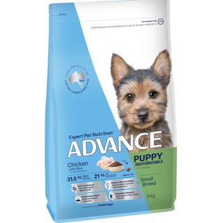 Advance Puppy Small Breed Chicken with Rice - Dry food 800g