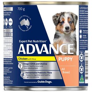 Advance Puppy Growth Chicken with Rice - Wet food 12 x 100g Cans