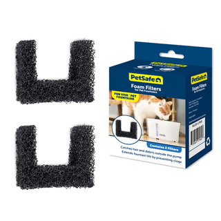 PetSafe Drinkwell Pet Fountain Replacement Foam Filters - 2 Pack