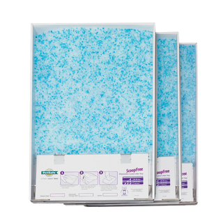 PetSafe ScoopFree Replacement Blue Crystal Litter Tray - 3 Pack - Fresh Scent