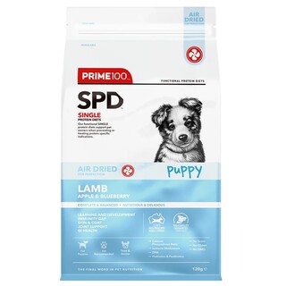 Prime100 SPD - Air Dried - Lamb, Apple & Blueberry - Puppy - Dry dog food