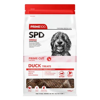 Prime100 - SPD Prime Cut Dog Treats - Duck - 100gm