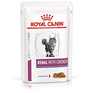 Royal Canin Vet Cat Renal - Chicken 85gm x 12 Pouches