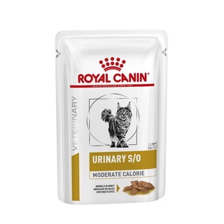 Royal Canin Vet Cat Urinary S/O Moderate Calorie - 85gm x 12 Pouches