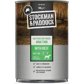 Stockman & Paddock Beef Loaf Adult Dog Food -  12 x 700g cans